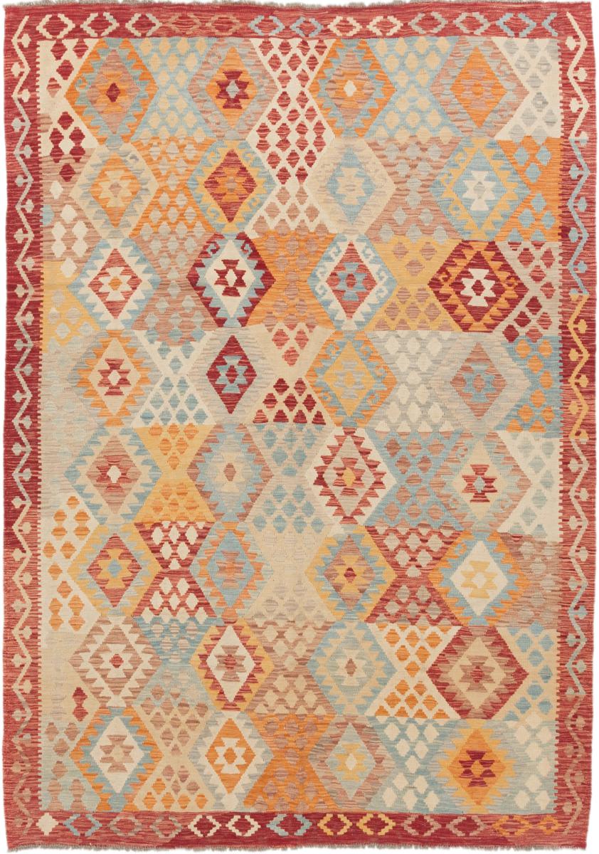 Tapete afegão Kilim Afegão 290x210 290x210, Tapete persa Tecido à mão