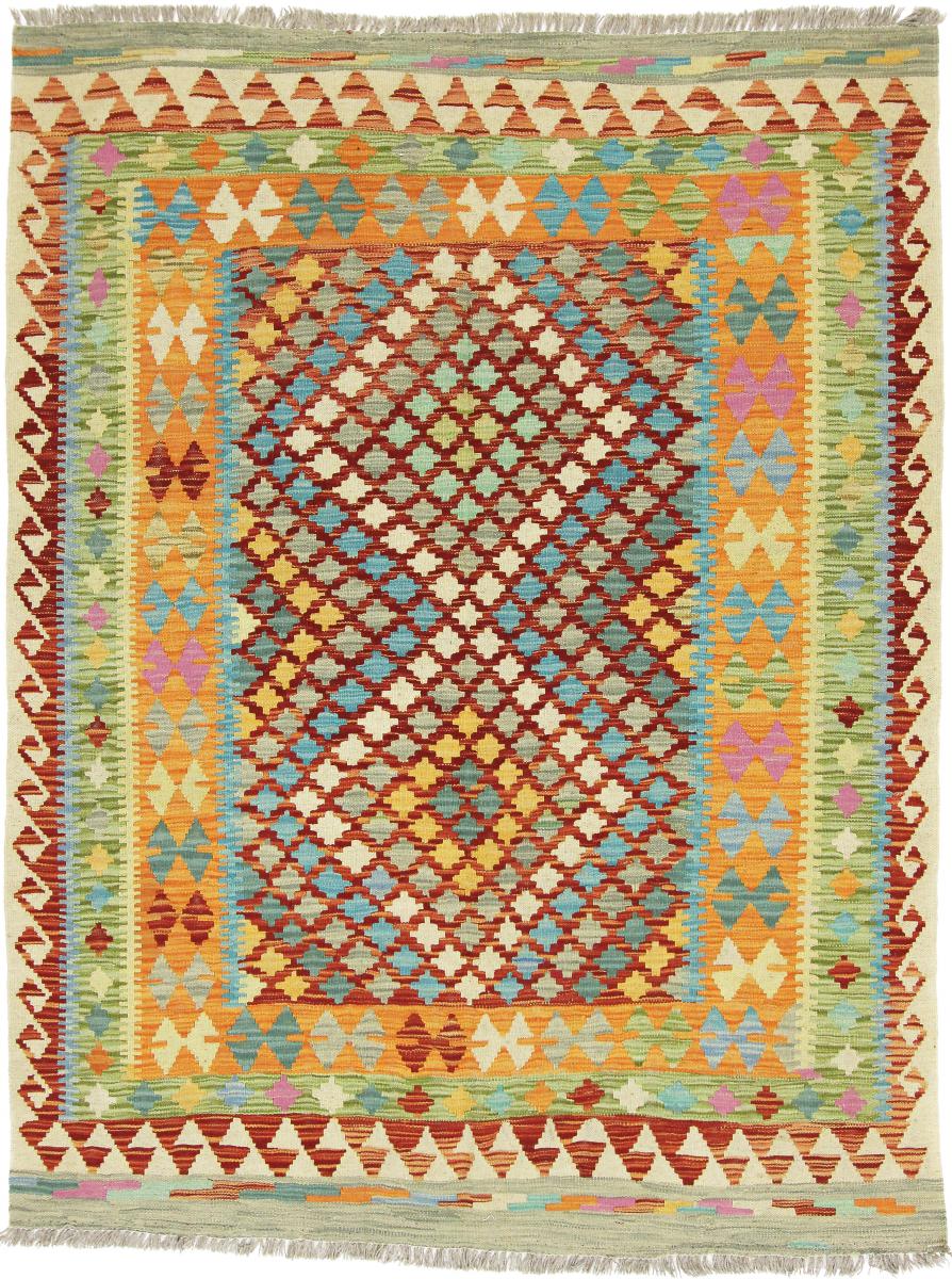 Tapis afghan Kilim Afghan Heritage 196x149 196x149, Tapis persan Tissé à la main