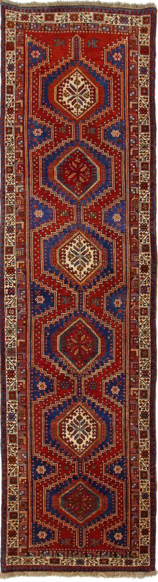 Persialainen matto Azarbaijan Antiikki 354x92 354x92, Persialainen matto Solmittu käsin