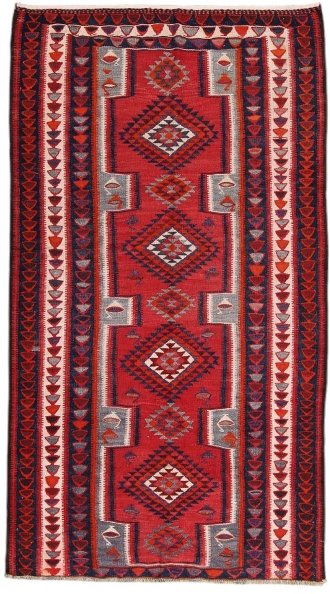 Persian Rug Kilim Fars Antique 274x151 274x151, Persian Rug Woven by hand