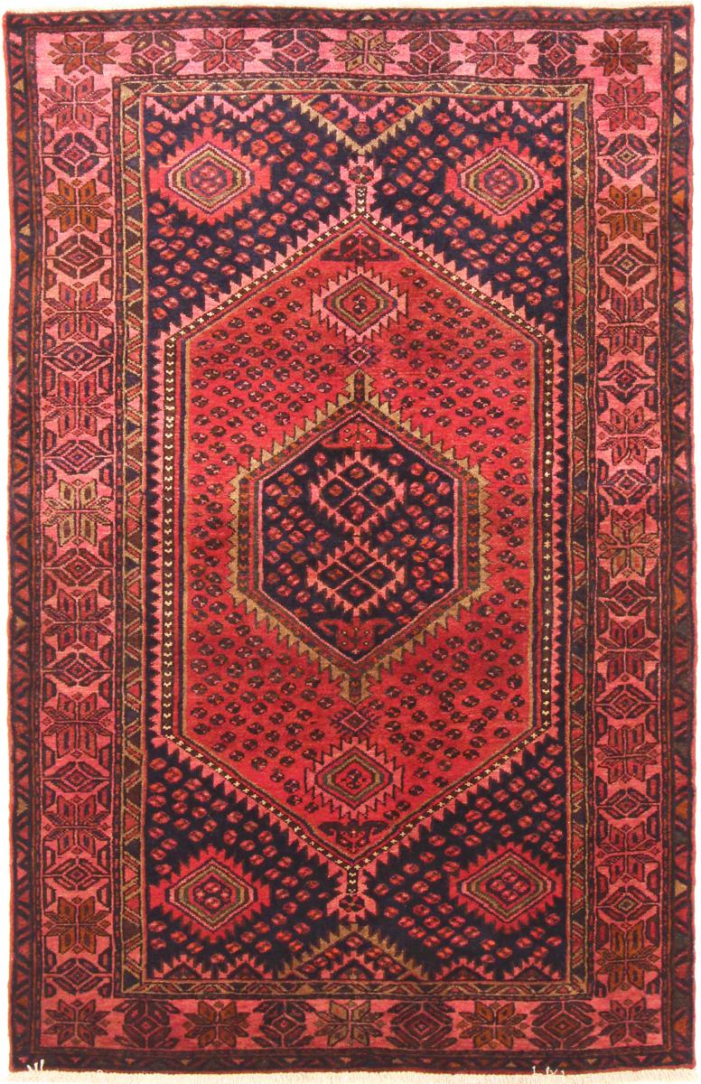 Persisk tæppe Zanjan 202x129 202x129, Persisk tæppe Knyttet i hånden