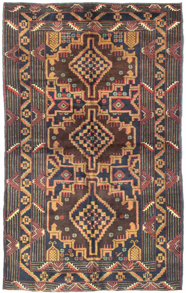 Tapete afegão Balúchi 188x112 188x112, Tapete persa Atado à mão