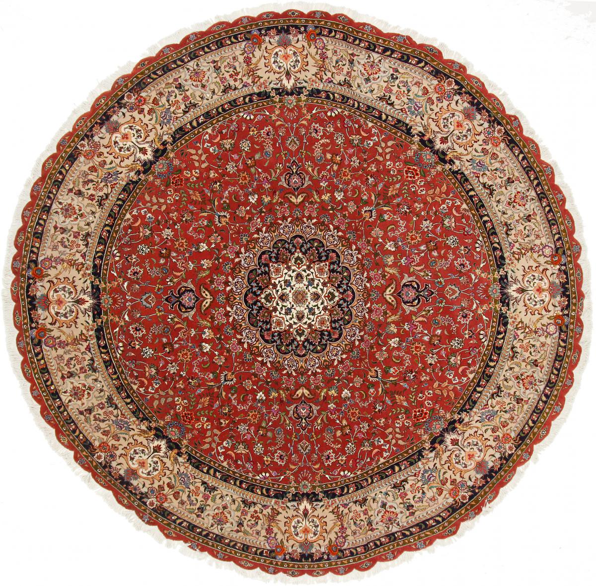 Tapete persa Tabriz 50Raj 299x299 299x299, Tapete persa Atado à mão