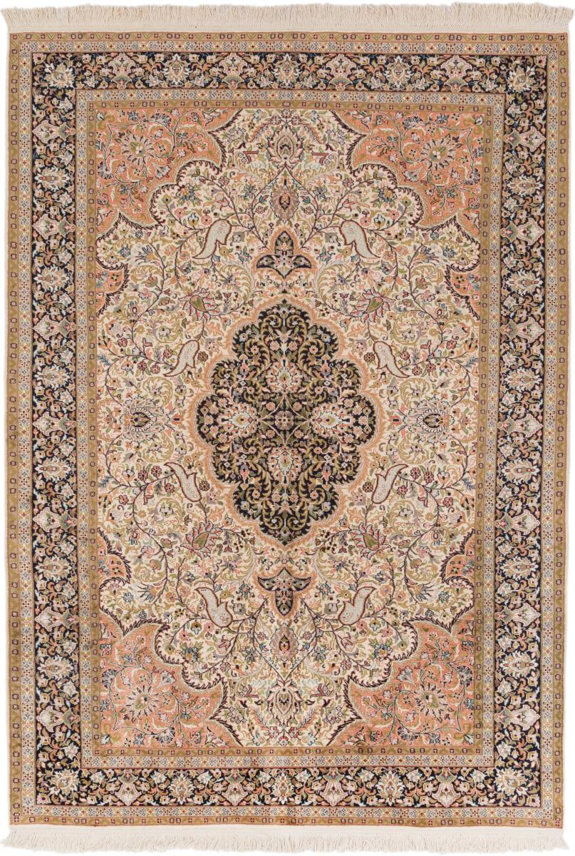 Tapete indiano Kashmir Seda 236x170 236x170, Tapete persa Atado à mão