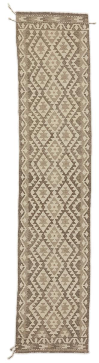 Pakistaans tapijt Kilim Afghan 385x84 385x84, Perzisch tapijt Handgeweven