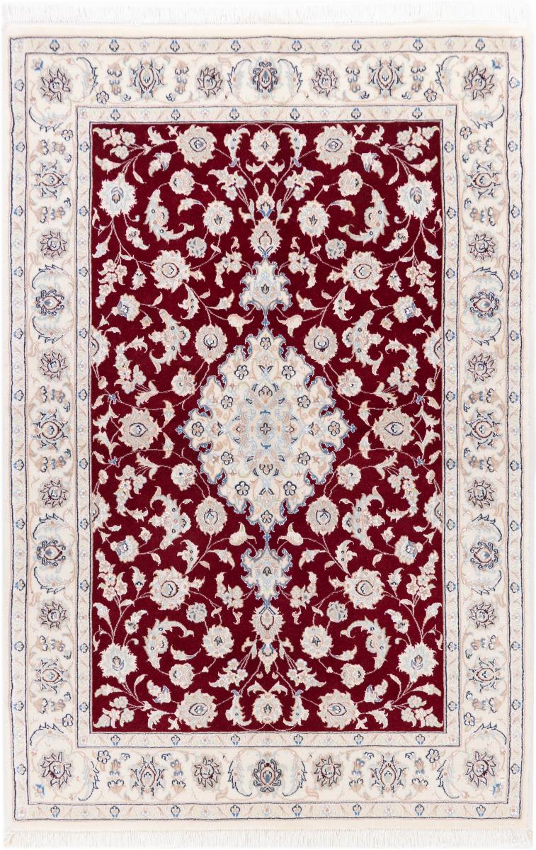 Tapis persan Naïn 9La 184x120 184x120, Tapis persan Noué à la main