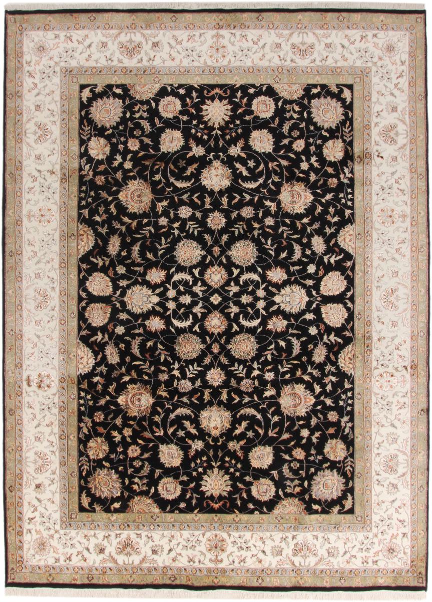 Indiai szőnyeg Indo Tabriz 11'10"x8'9" 11'10"x8'9", Perzsa szőnyeg Kézzel csomózva