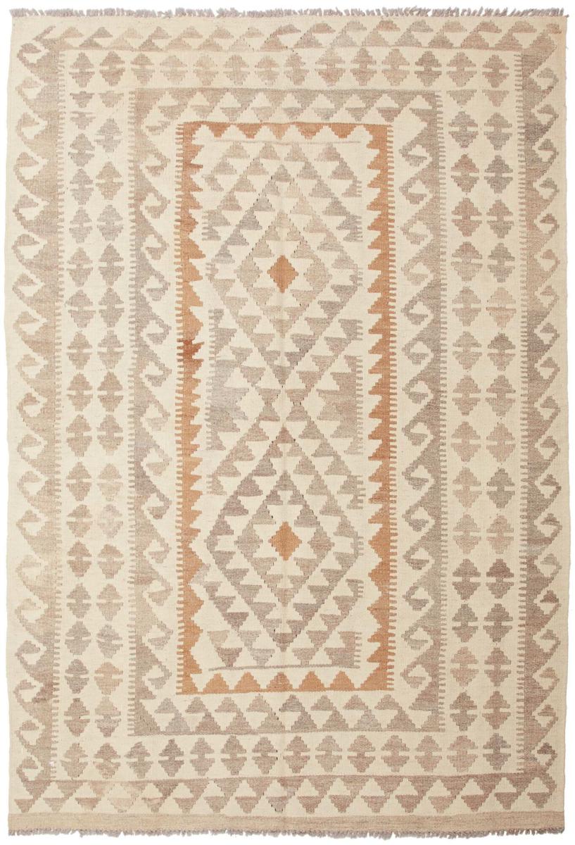 Tapete afegão Kilim Afegão 174x119 174x119, Tapete persa Tecido à mão