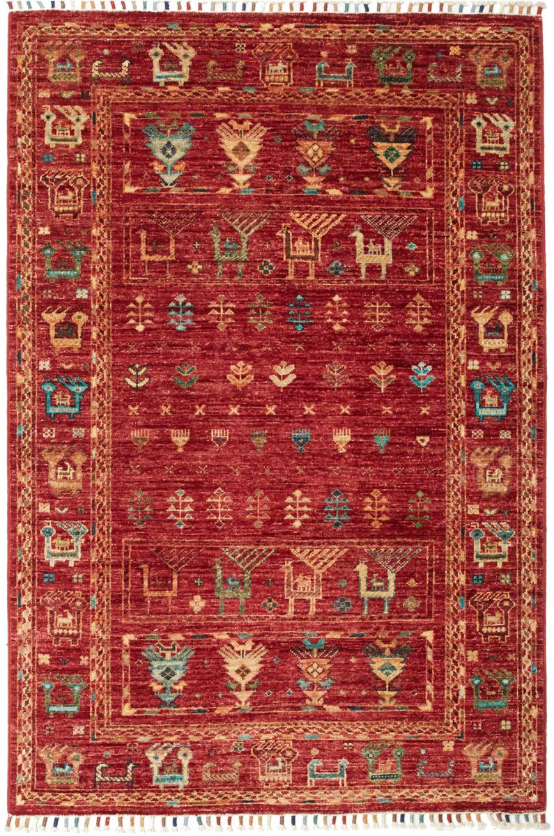 Pakisztáni szőnyeg Design Arijana 150x102 150x102, Perzsa szőnyeg Kézzel csomózva