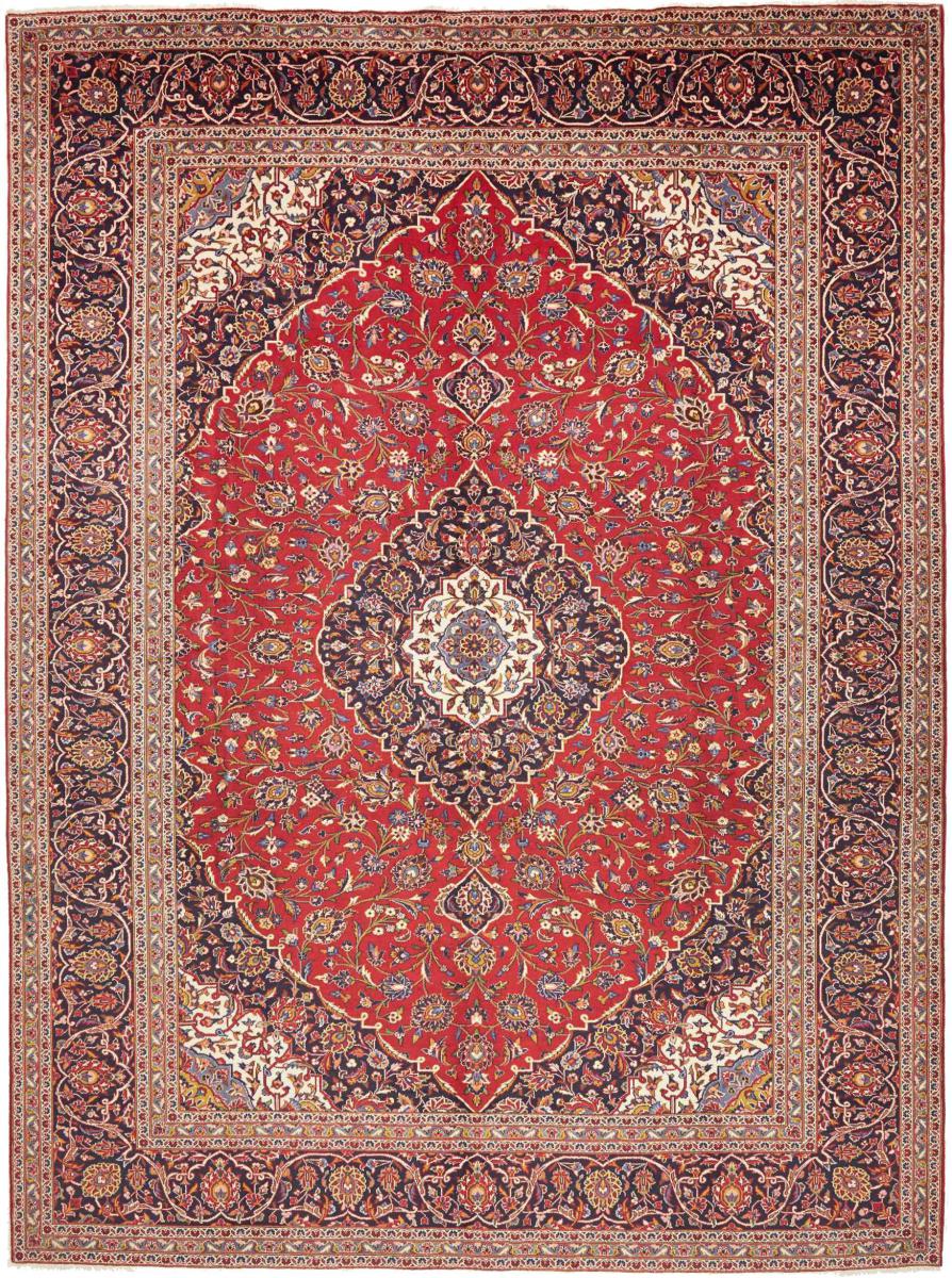 Persisk teppe Keshan Ardekan 401x301 401x301, Persisk teppe Knyttet for hånd