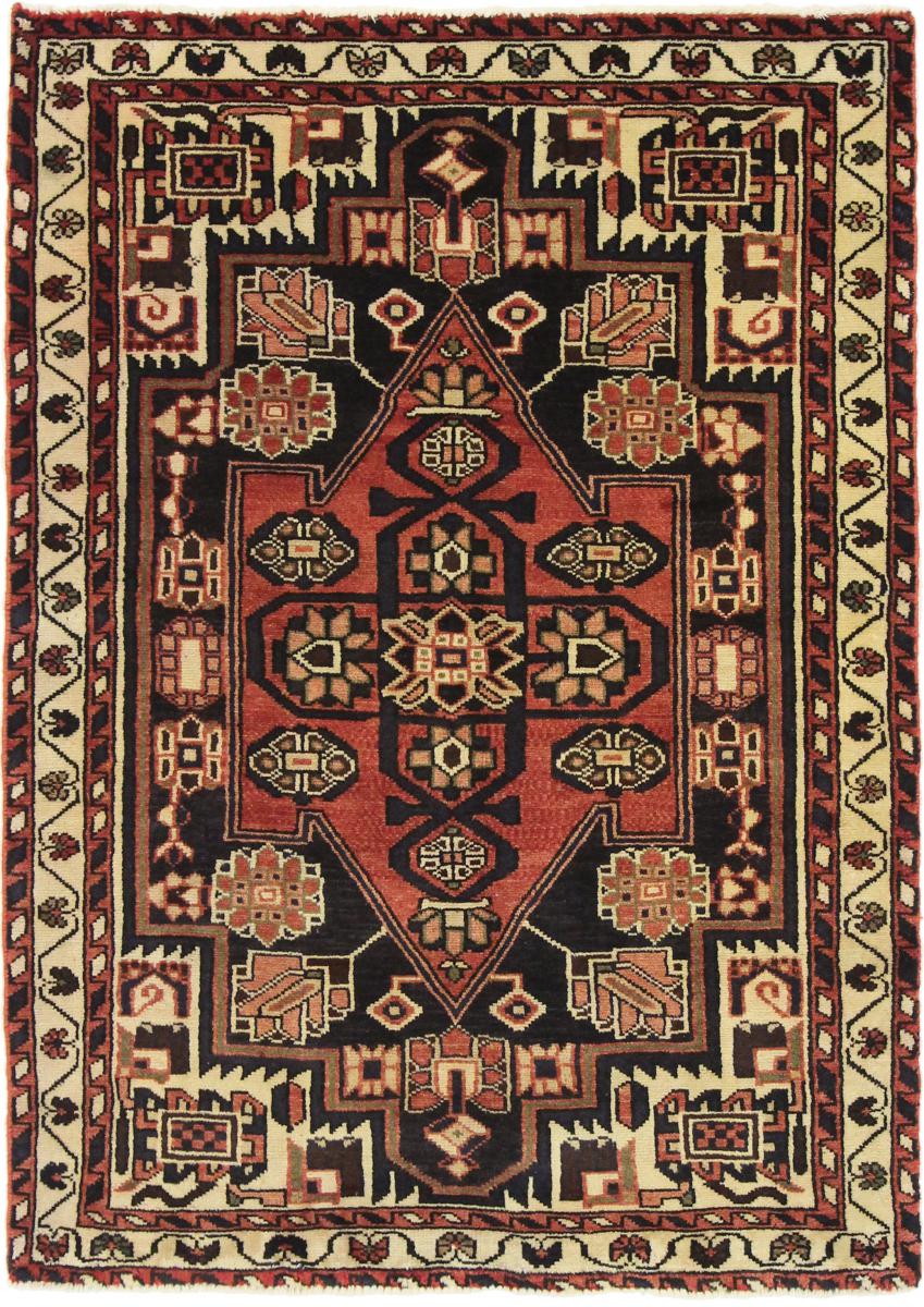 Tapete persa Hamadan 147x104 147x104, Tapete persa Atado à mão