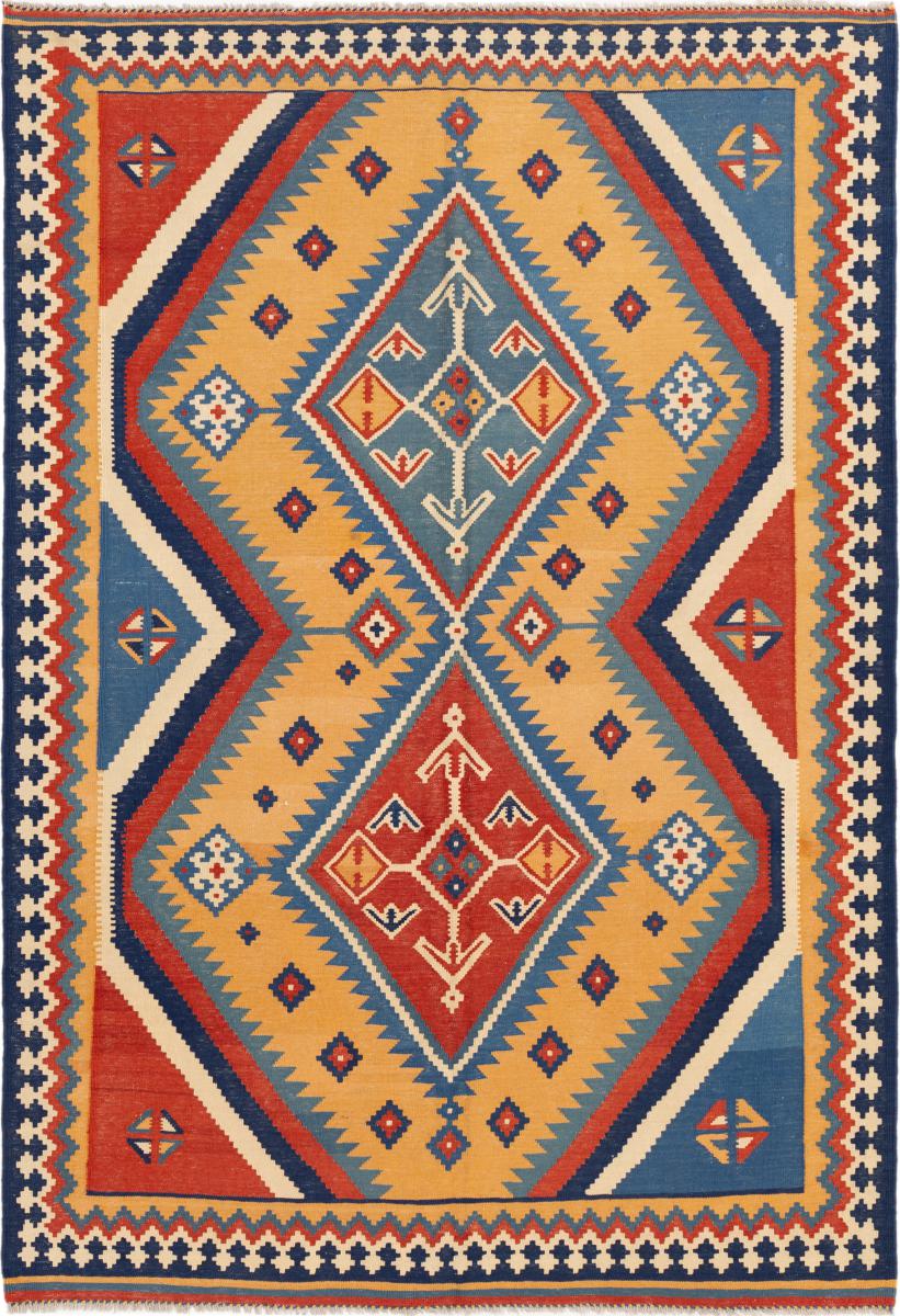 Tappeto persiano Kilim Fars Ghashghai 237x167 237x167, Tappeto persiano Tessuto a mano