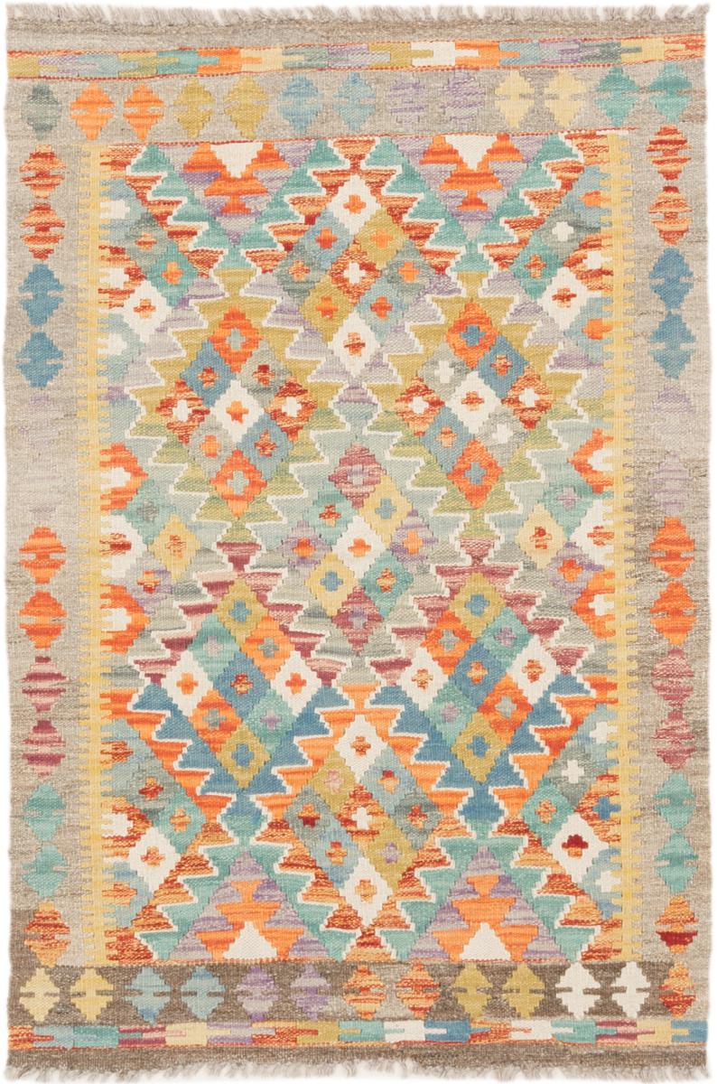 Tapete afegão Kilim Afegão 121x84 121x84, Tapete persa Tecido à mão