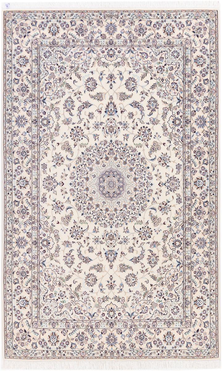 Tapis persan Naïn 6La 228x140 228x140, Tapis persan Noué à la main