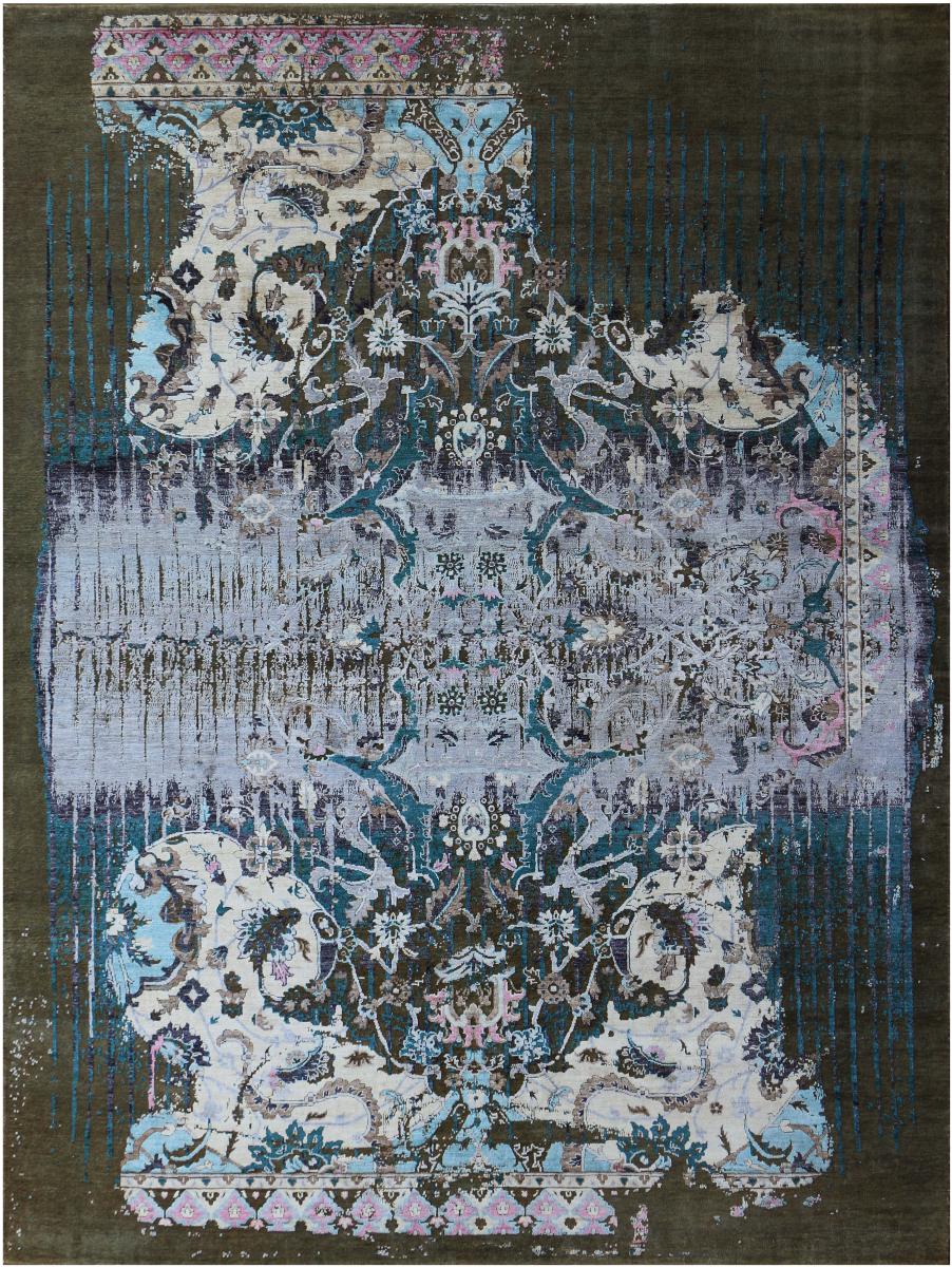 Indiaas tapijt Sadraa 367x275 367x275, Perzisch tapijt Handgeknoopt
