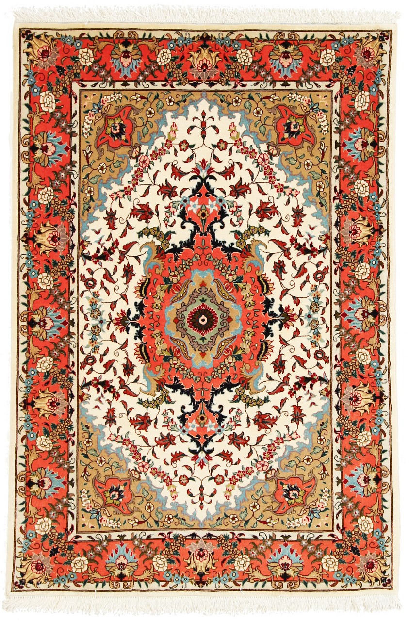 Dywan perski Tabriz 60Raj 150x100 150x100, Dywan perski Ręcznie tkane