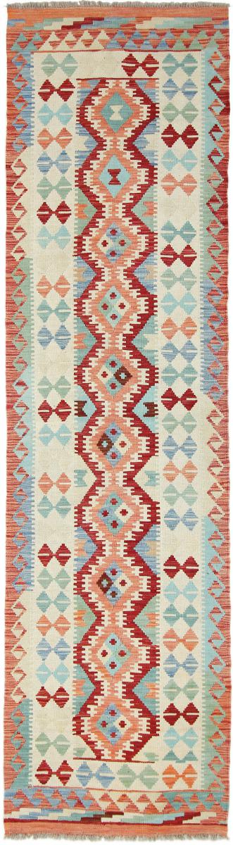 Afgán szőnyeg Kilim Afgán 302x79 302x79, Perzsa szőnyeg szőttesek