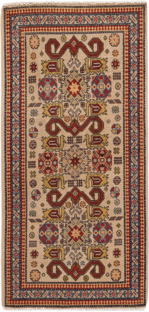 Ρωσικό χαλί Shirvan παλαιός 124x60 124x60, Περσικό χαλί Οι κόμποι έγιναν με το χέρι