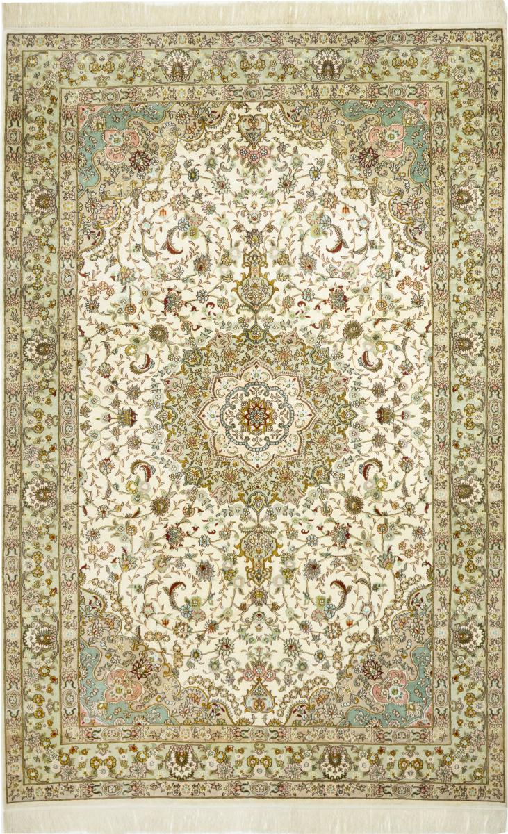  Hereke Zijde 237x157 237x157, Perzisch tapijt Handgeknoopte