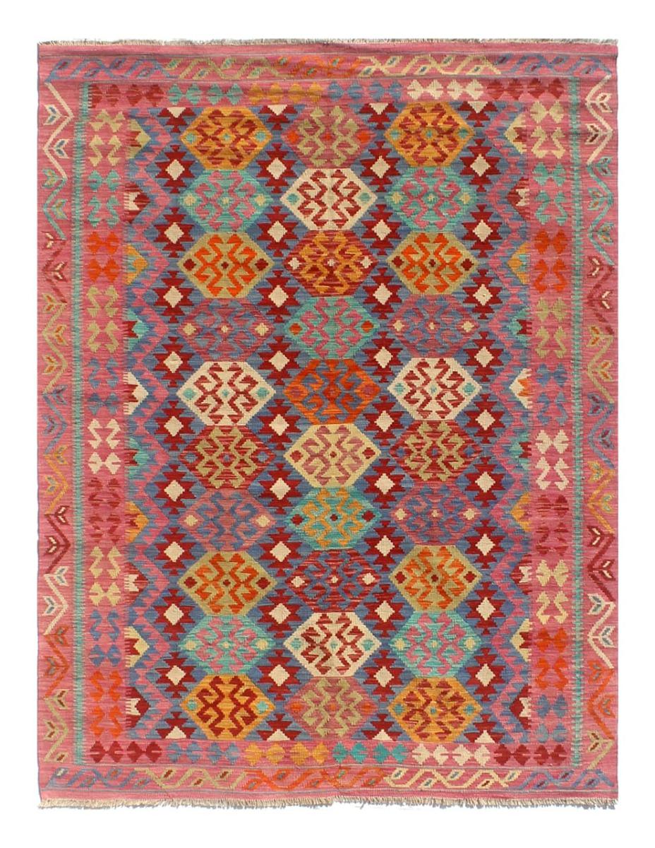 Afghan rug Kilim Afghan 8'2"x5'9" 8'2"x5'9", Persian Rug Woven by hand
