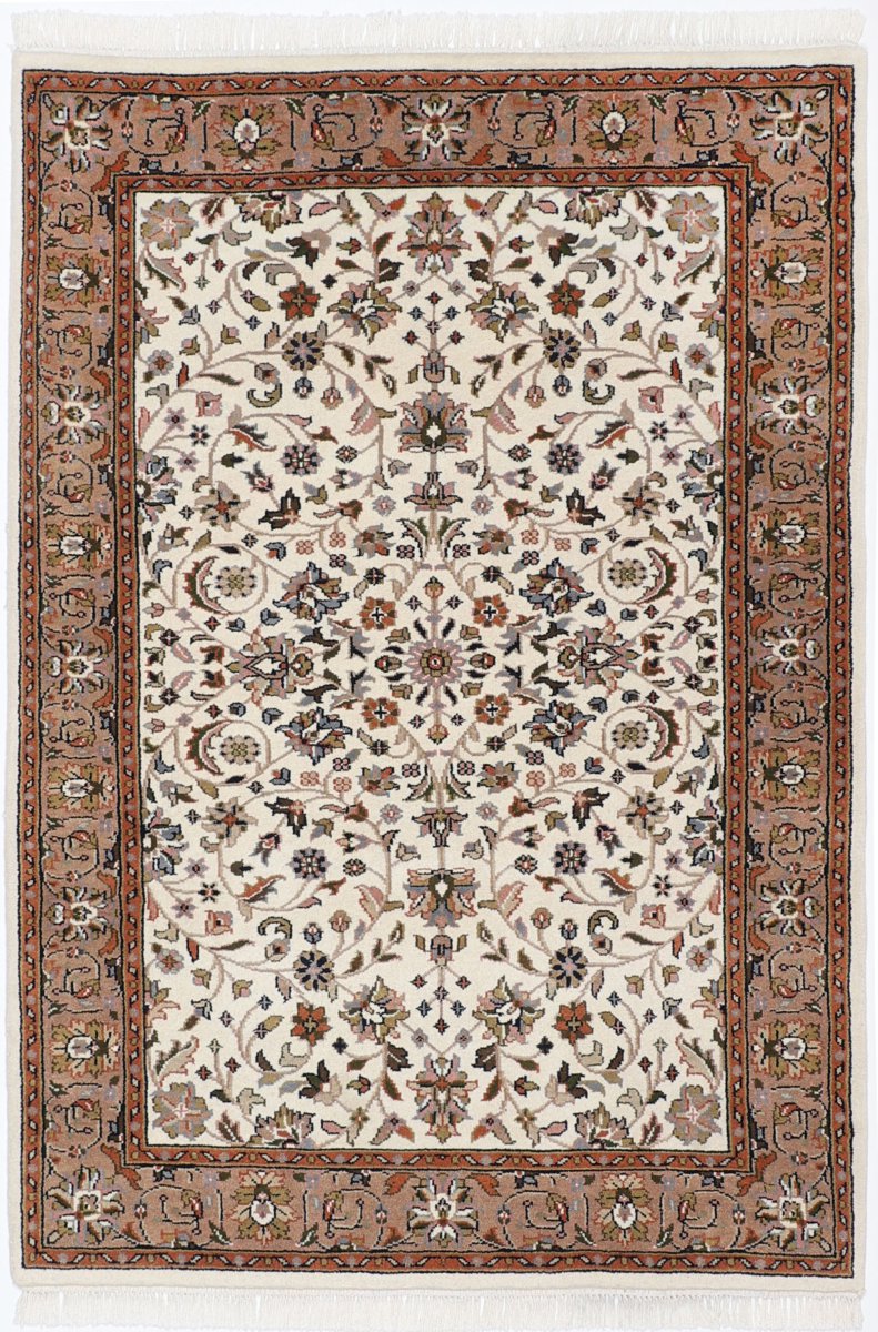 Tapis indien Indo Bidjar 182x126 182x126, Tapis persan Noué à la main
