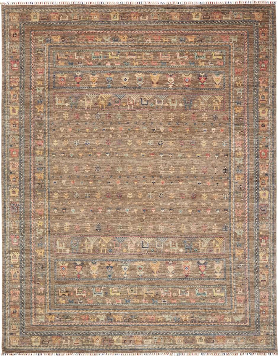 Pakistani rug Design Arijana 10'2"x8'0" 10'2"x8'0", Persian Rug Knotted by hand