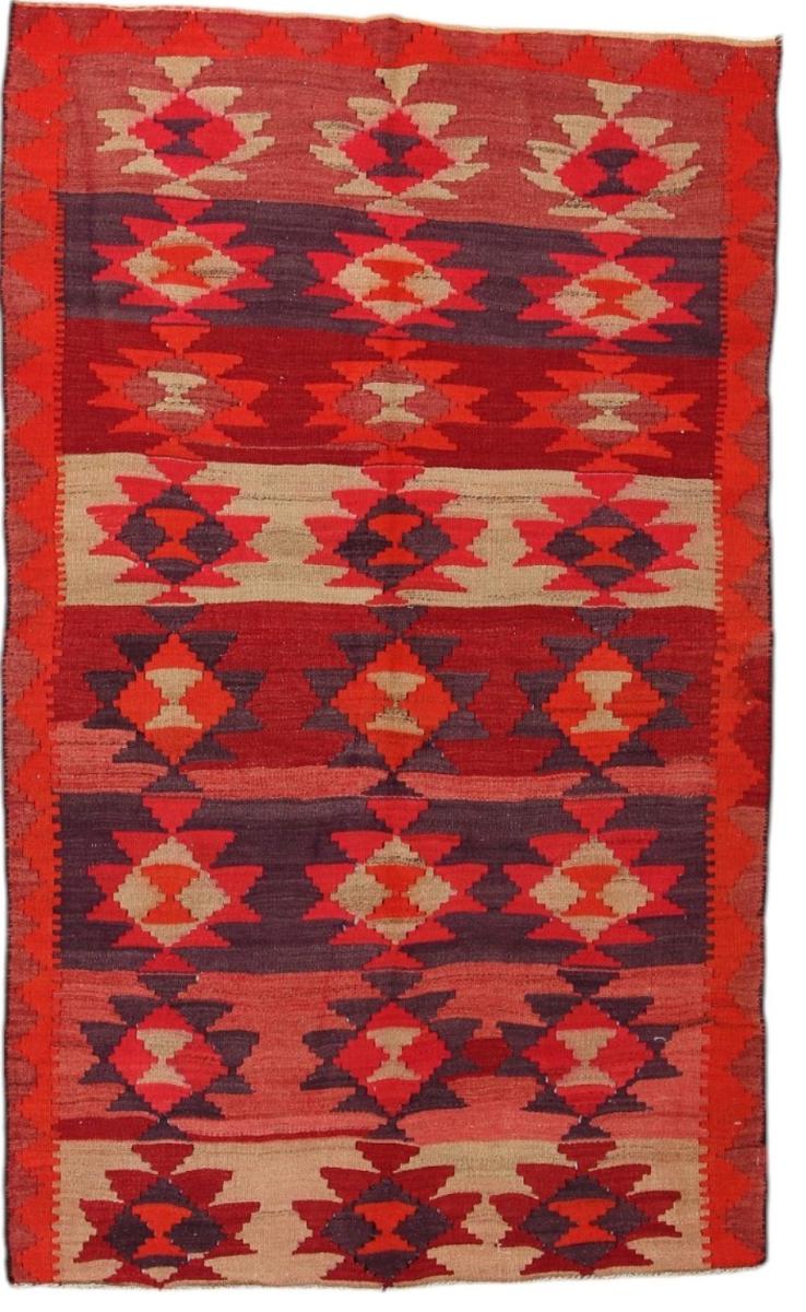 Covor persan Chilim Fars Antic 266x161 266x161, Covor persan Lucrate de mână