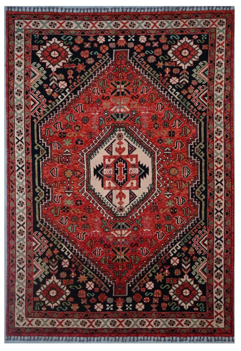 Pakistaans tapijt Kazak Ghashghai 296x209 296x209, Perzisch tapijt Handgeknoopt