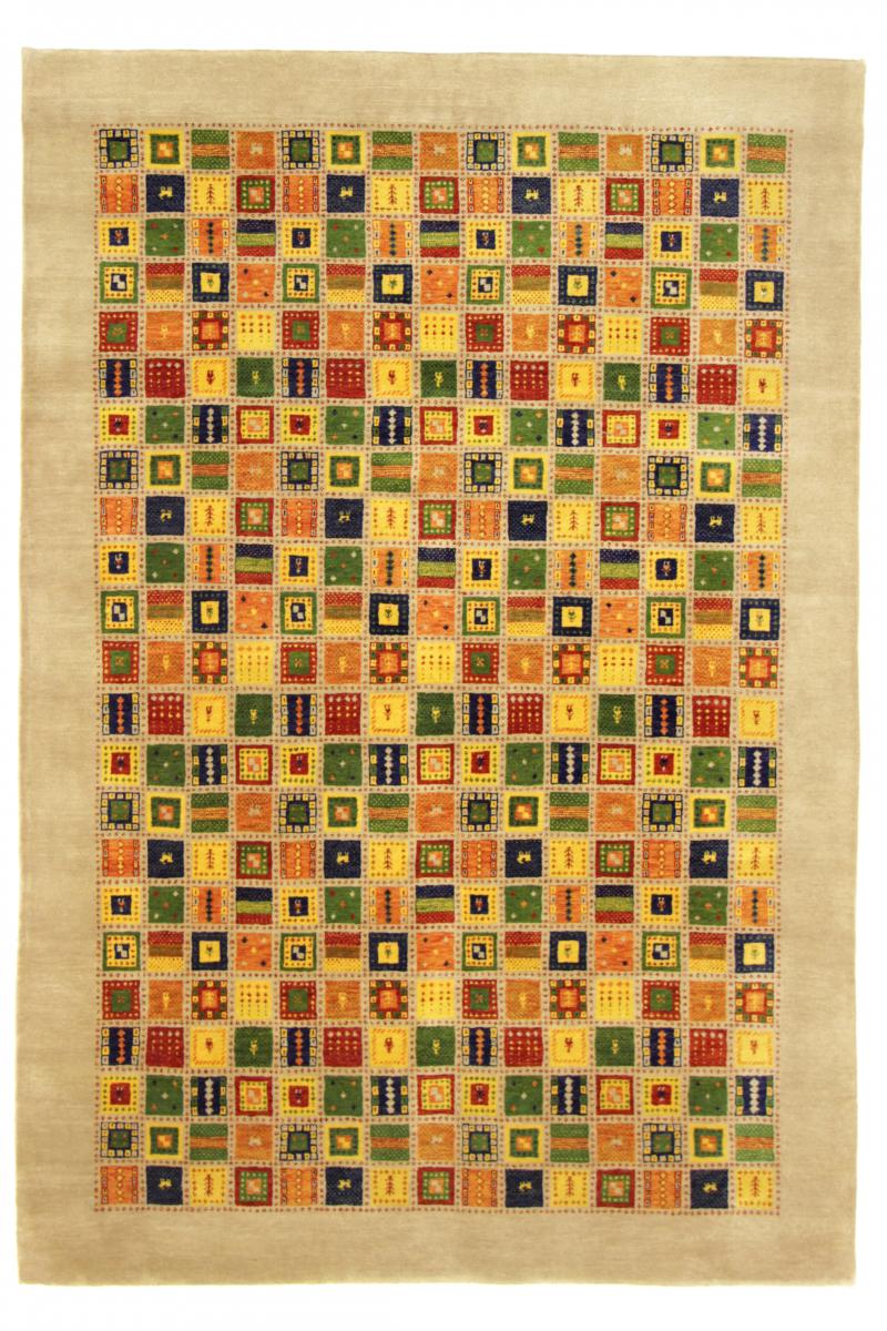 Indisk tæppe Gabbeh Loribaft 249x173 249x173, Persisk tæppe Knyttet i hånden