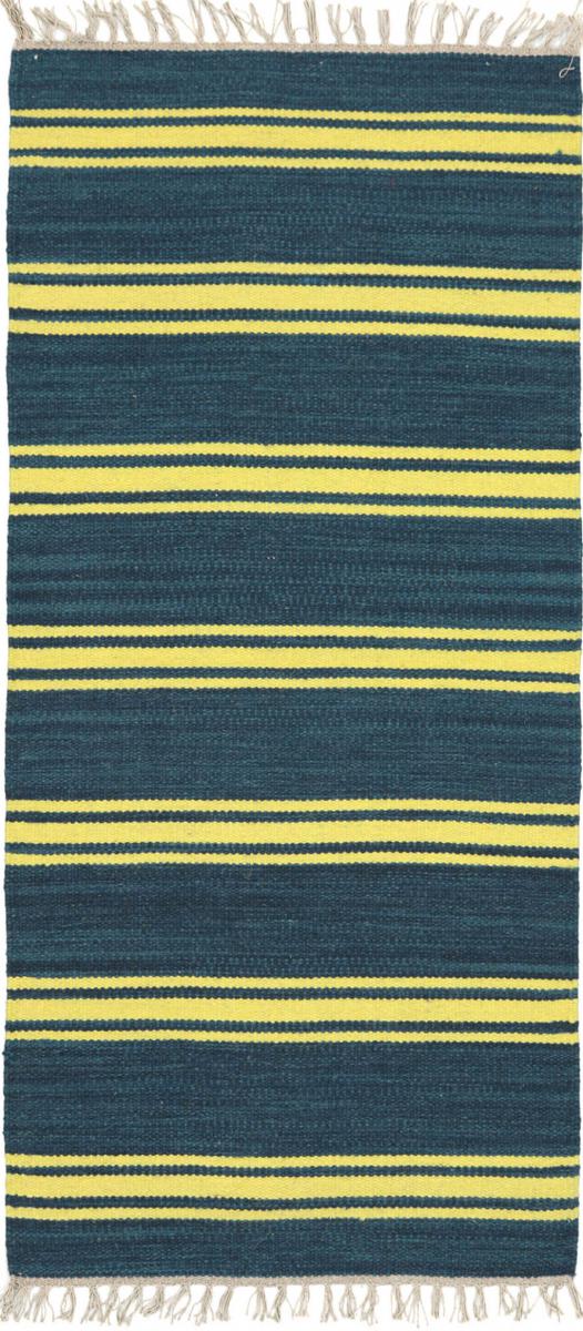 Indo rug Kilim Modern 139x69 139x69, Persian Rug Woven by hand