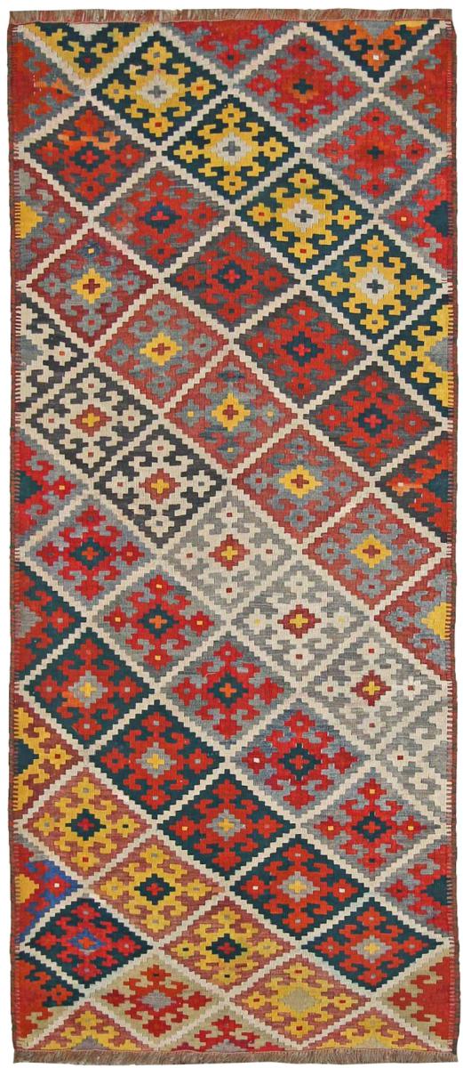 Tapete persa Kilim Fars 218x96 218x96, Tapete persa Tecido à mão