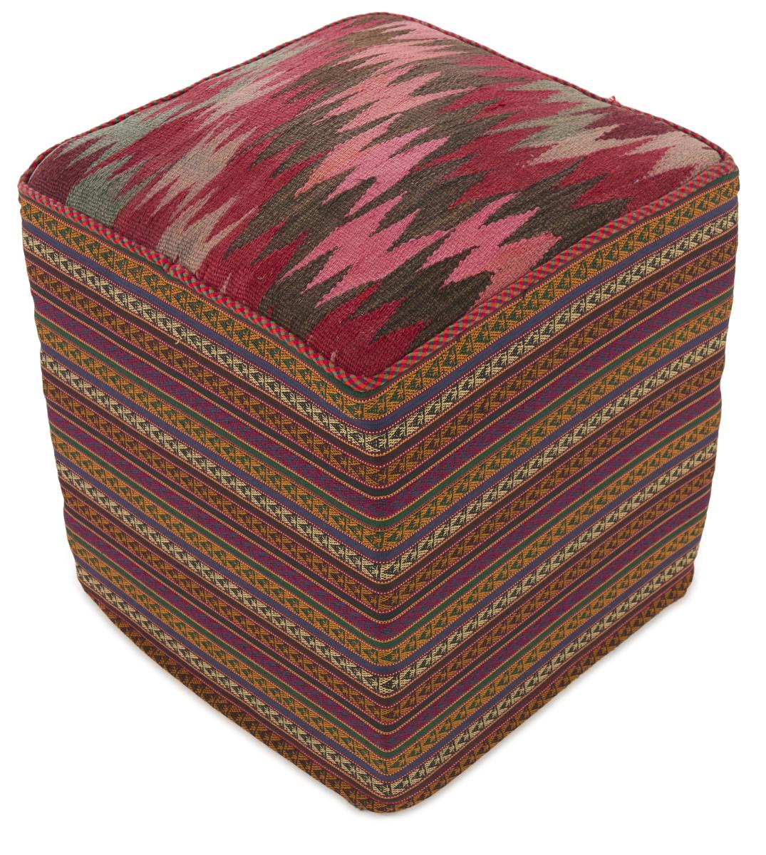 Περσικό χαλί Κιλίμ Hocker 49x49 49x49, Περσικό χαλί Χειροποίητη ύφανση