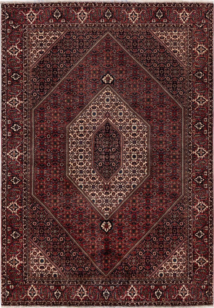 Persian Rug Bidjar 7'7"x5'4" 7'7"x5'4", Persian Rug Knotted by hand