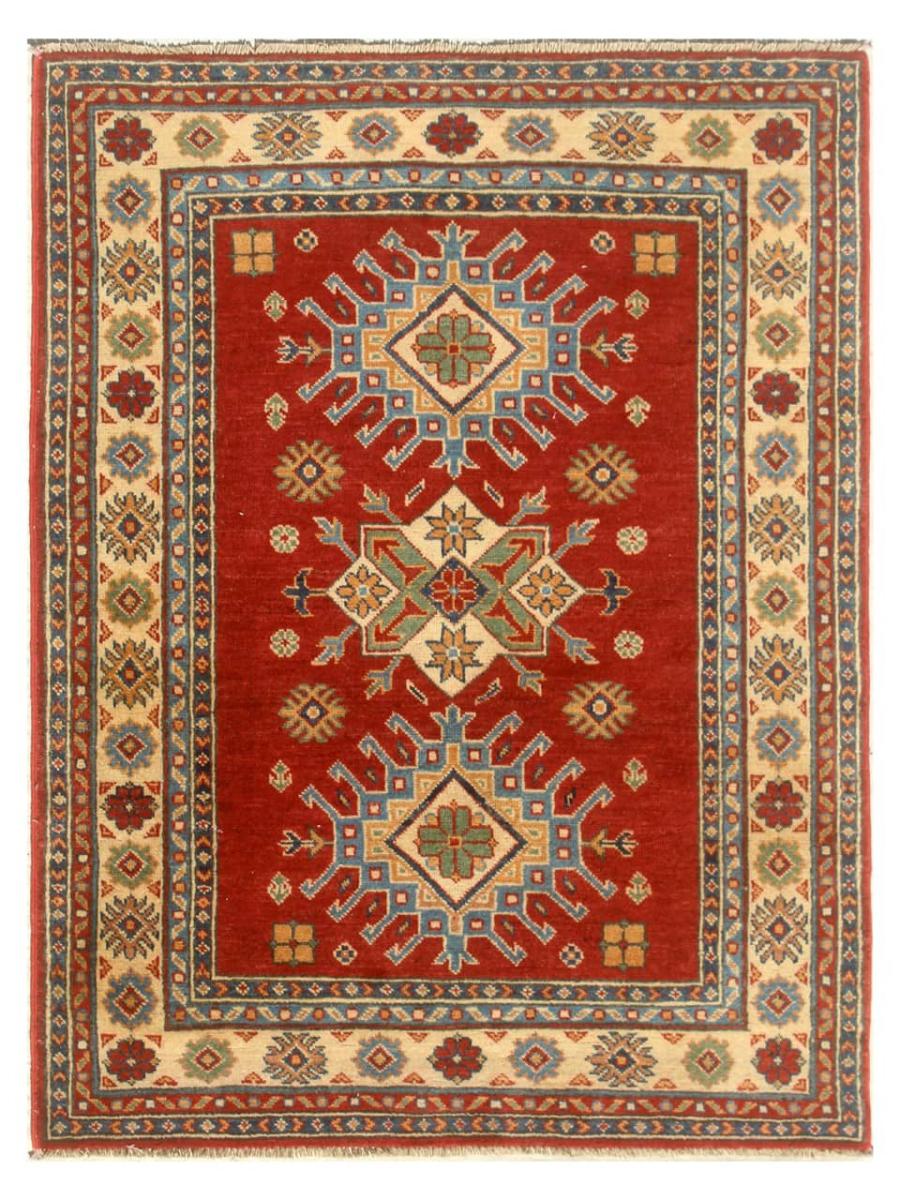 Afghansk tæppe Kazak Ghazni 141x107 141x107, Persisk tæppe Knyttet i hånden