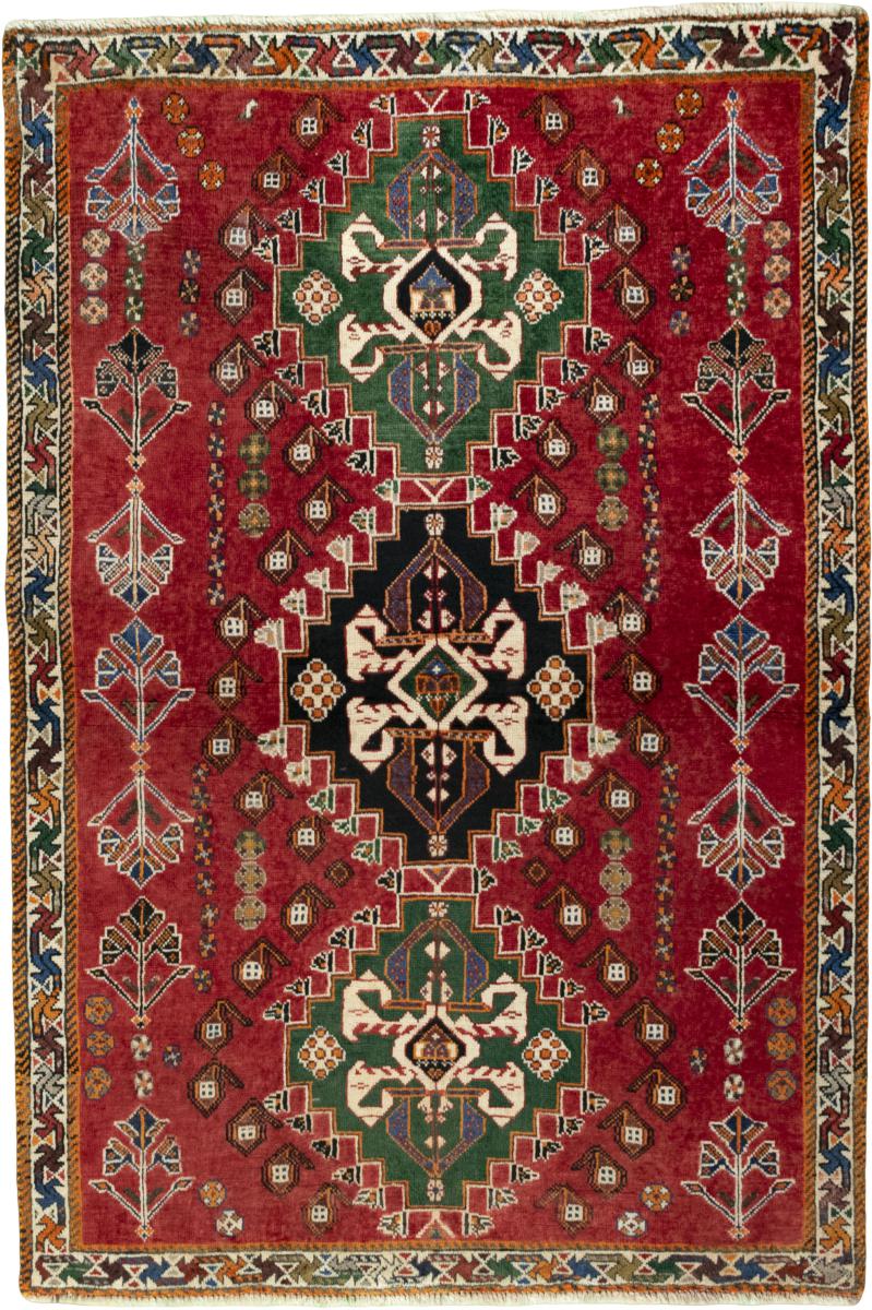 Tappeto persiano Shiraz 163x113 163x113, Tappeto persiano Annodato a mano