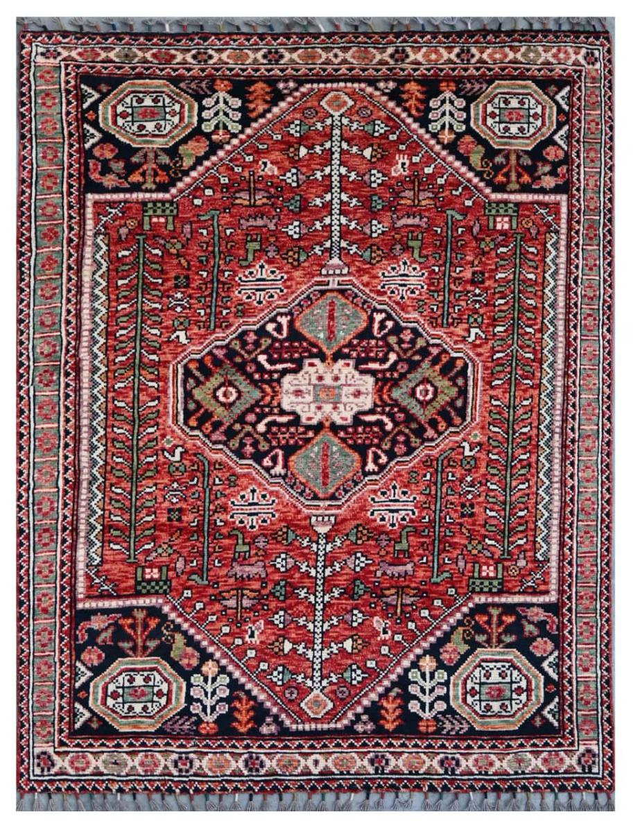Tapete do Paquistão Kazak Ghashghai 191x146 191x146, Tapete persa Feito à mão