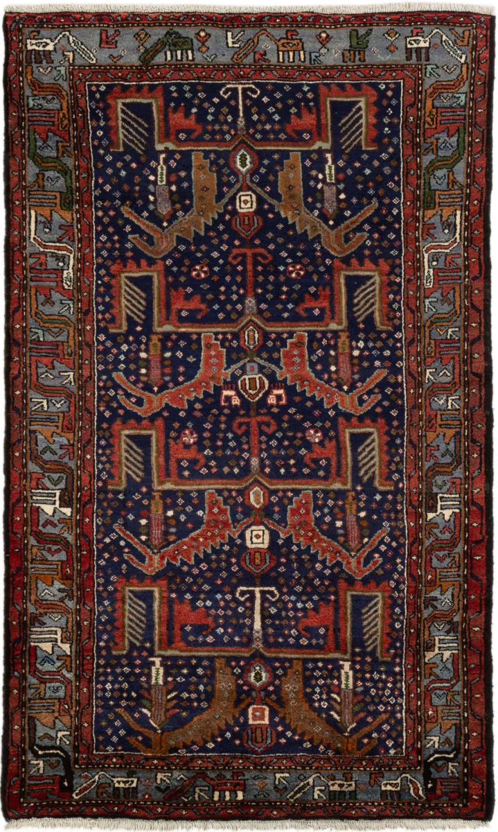 Perzisch tapijt Khamseh 218x131 218x131, Perzisch tapijt Handgeknoopte