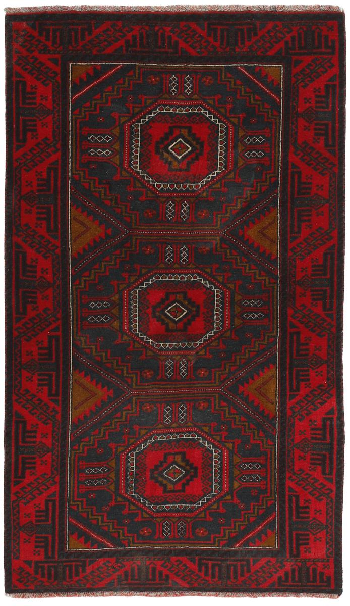 Persian Rug Baluch 169x96 169x96, Persian Rug Knotted by hand