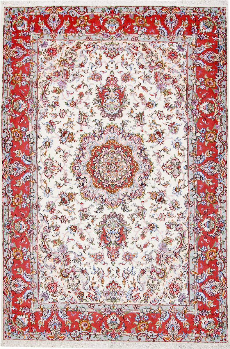 Tapete persa Tabriz 295x200 295x200, Tapete persa Atado à mão