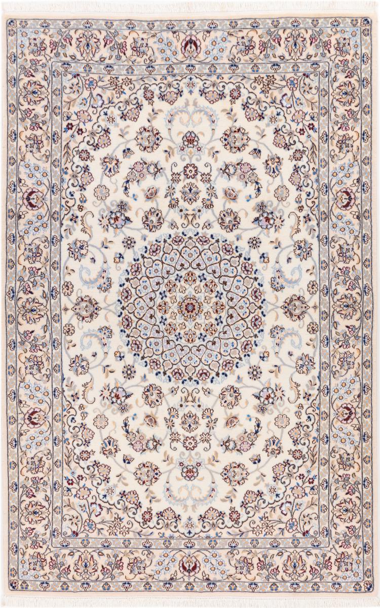 Tapis persan Naïn 9La 247x159 247x159, Tapis persan Noué à la main
