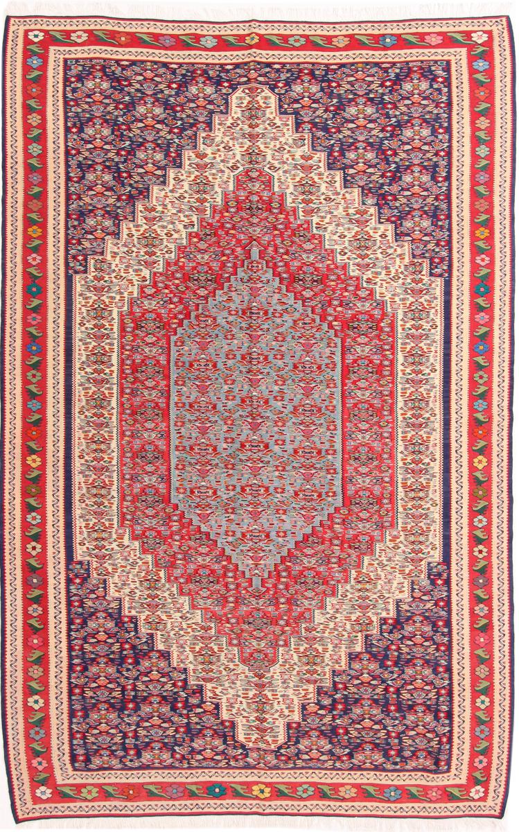 Tapete persa Kilim Fars 241x156 241x156, Tapete persa Tecido à mão