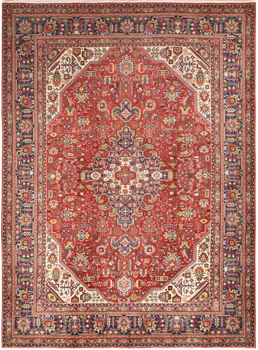 Tapete persa Tabriz 338x247 338x247, Tapete persa Atado à mão