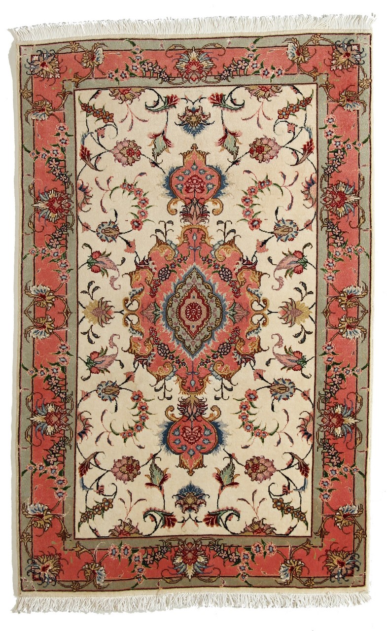 Perserteppich Täbriz 50Raj 113x70 113x70, Perserteppich Handgeknüpft