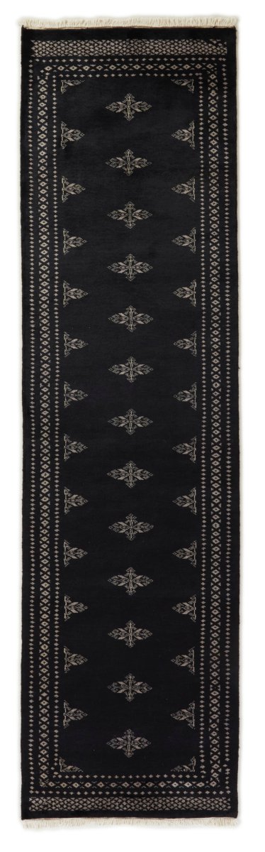 Pakistanischer Teppich Pakistan Buchara 2ply 289x80 289x80, Perserteppich Handgeknüpft