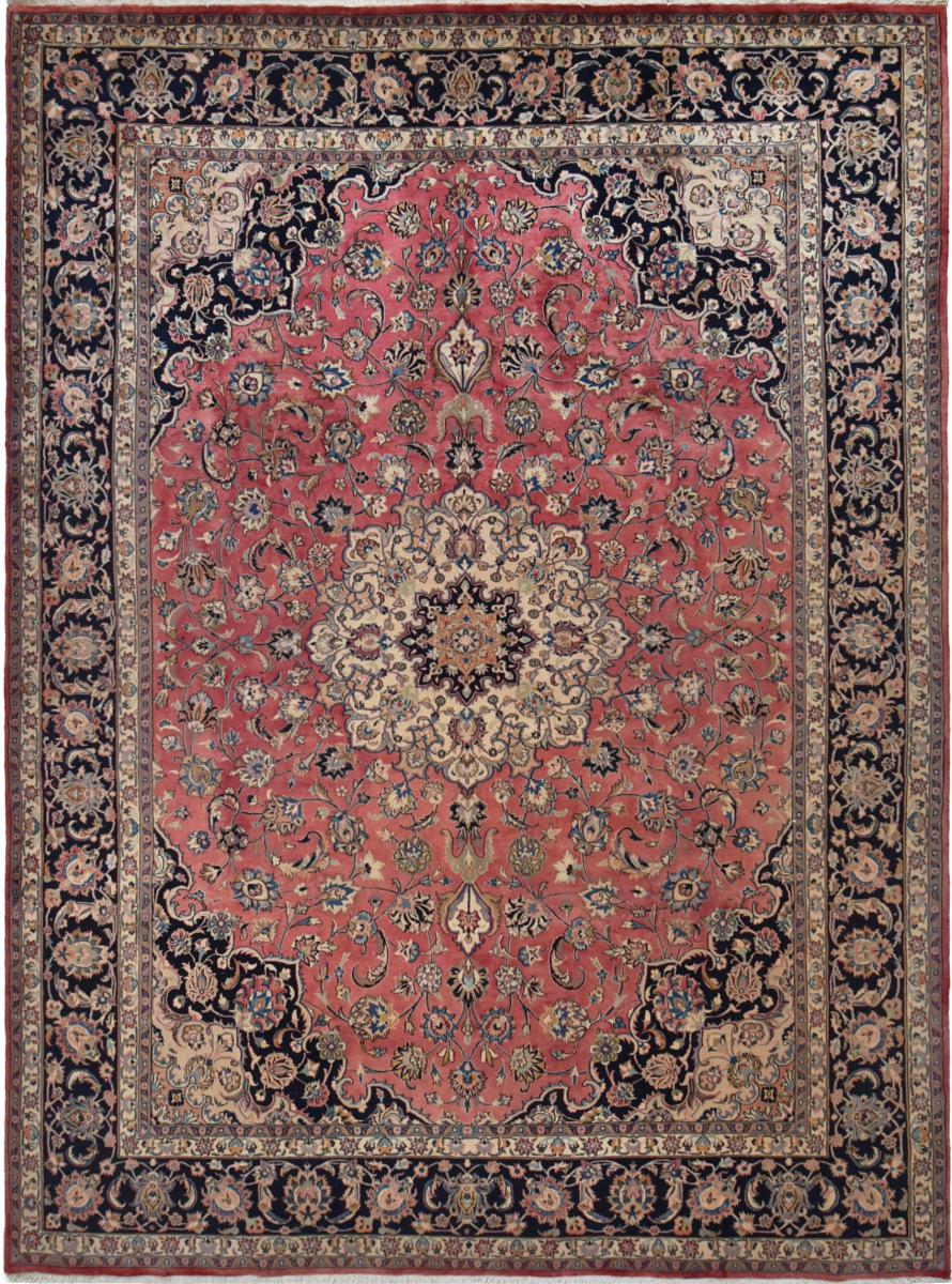 Tapis persan Mashhad 393x290 393x290, Tapis persan Noué à la main