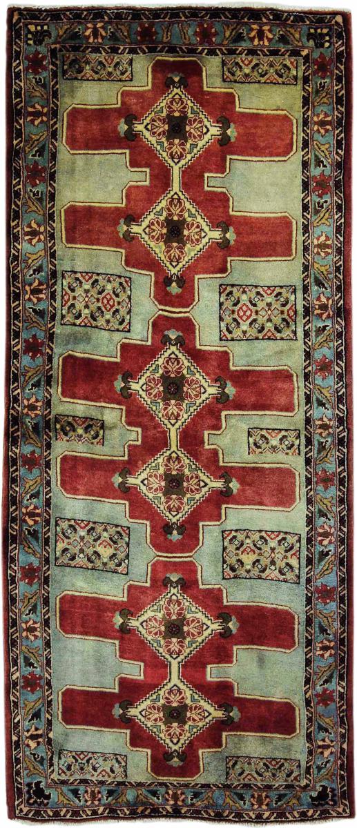 Persisk tæppe Senneh 219x101 219x101, Persisk tæppe Knyttet i hånden