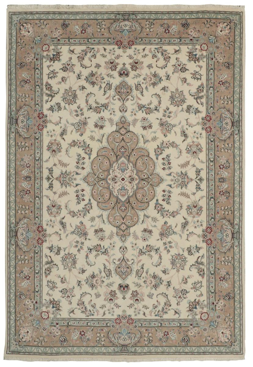 Persisk matta Qum Sherkat Silkesvarp 203x137 203x137, Persisk matta Knuten för hand