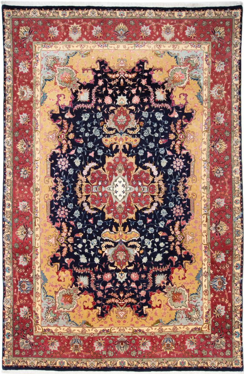 Tapete persa Tabriz 50Raj 287x189 287x189, Tapete persa Atado à mão