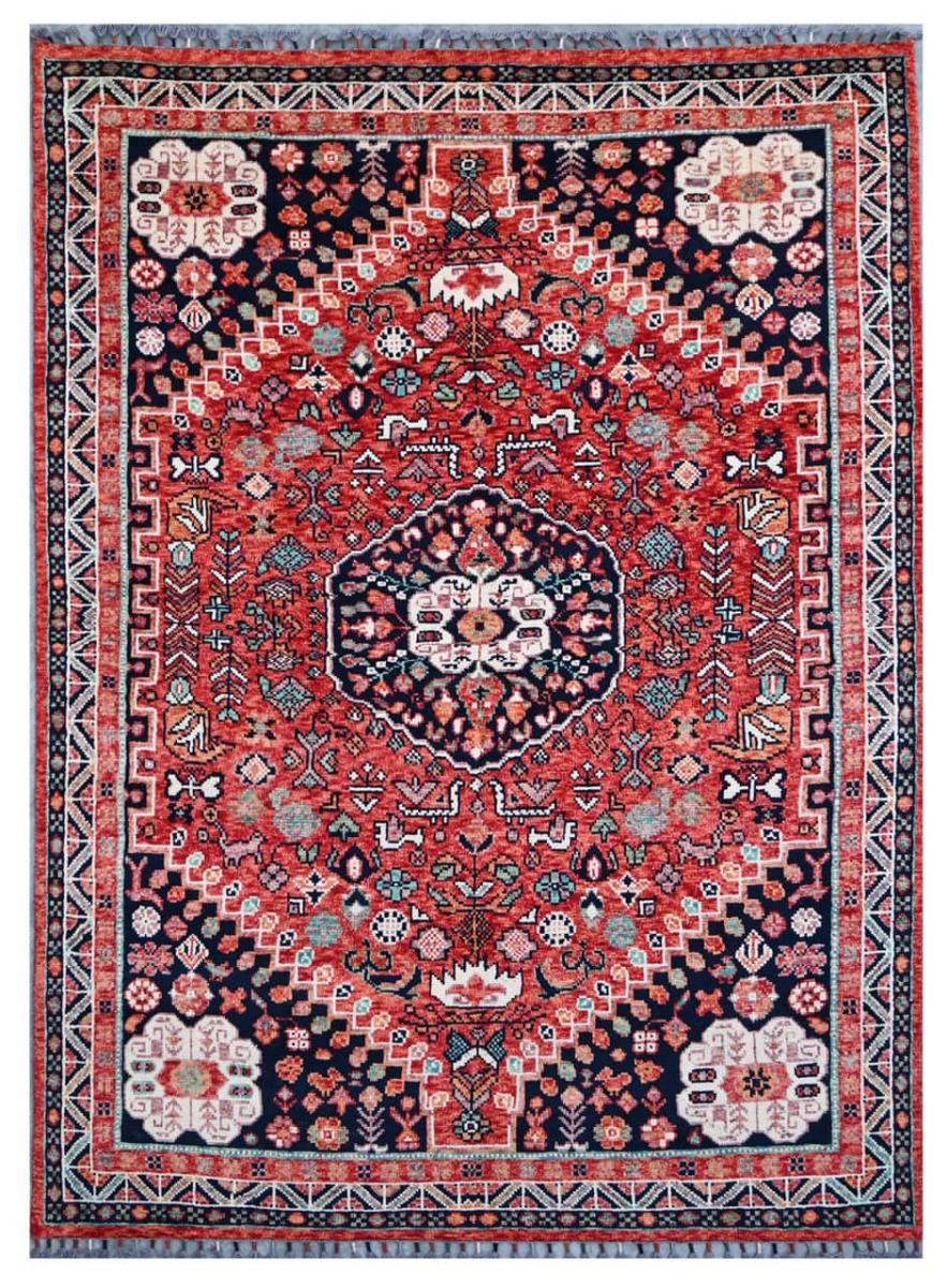 Alfombra pakistaní Kazak Ghashghai 238x175 238x175, Alfombra persa Hecho a mano