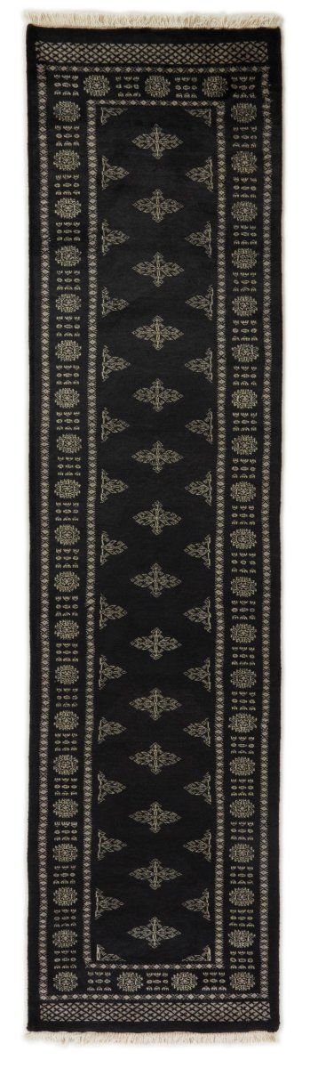 Pakistani rug Pakistan Buchara 2ply 9'11"x2'6" 9'11"x2'6", Persian rug Hand-knotted